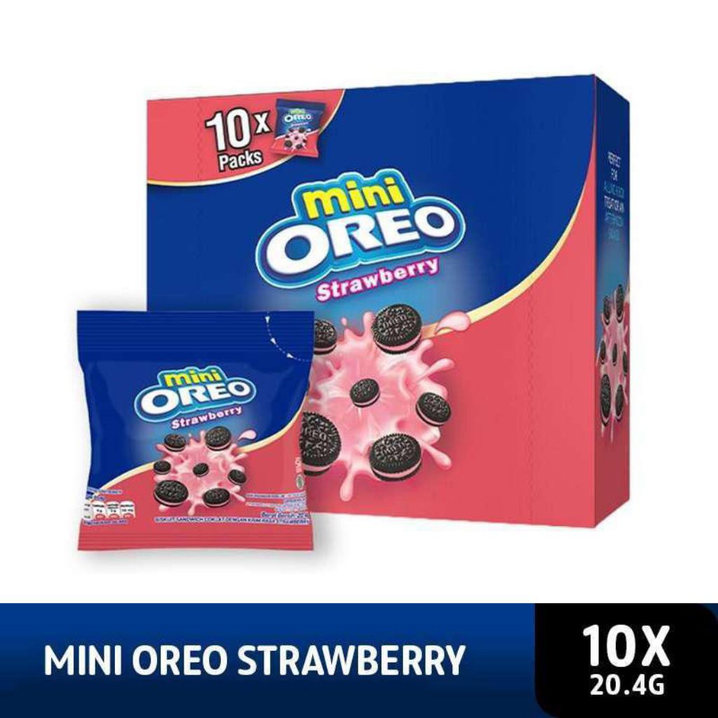 Mini Oreo Strawberry 20gr