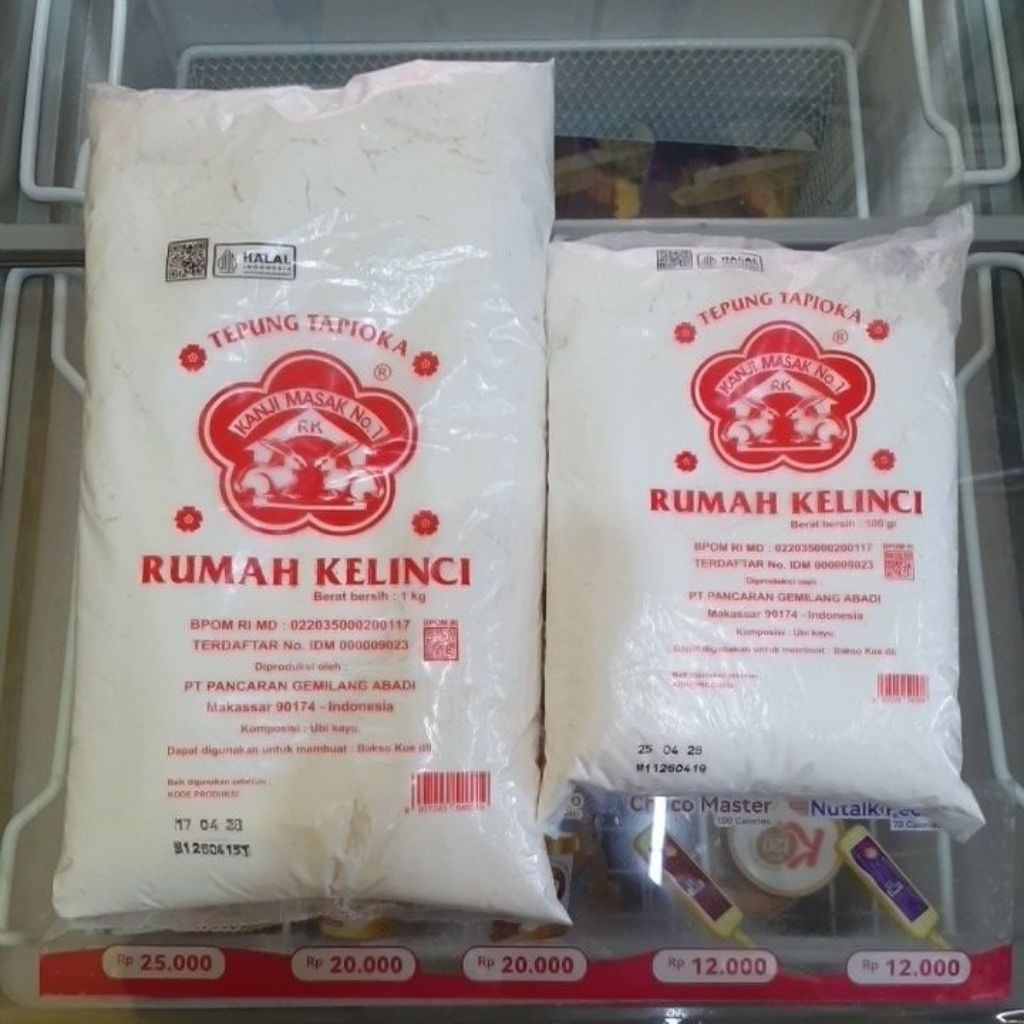 Rumah kelinci tepung kanji
