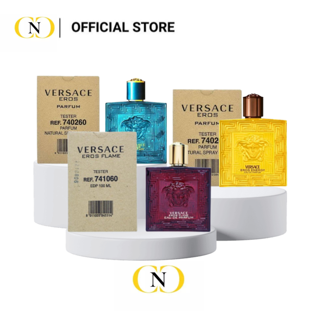 TESTER Versace Eros Flame Eros EDT Eros EDP Eros Parfum For Men 100Ml