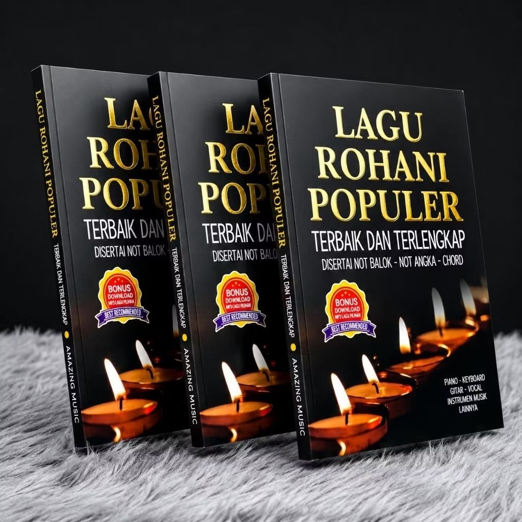 Buku Lagu Rohani Populer Terbaik dan Terlengkap