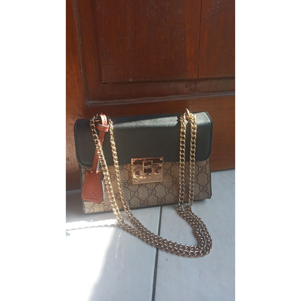 PRELOVED GUCCI BAG PADLOCK MINI MIROR A1