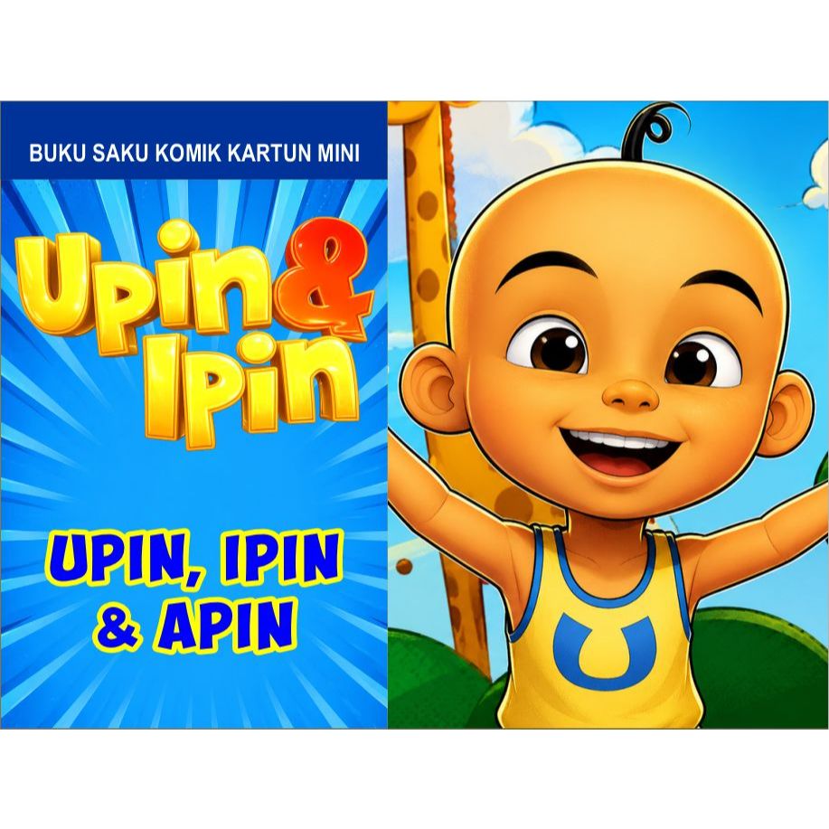 UPIN IPIN - Bermain Kelereng - komik saku bahasa Indonesia
