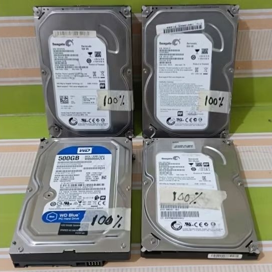 HDD 500gb 100%