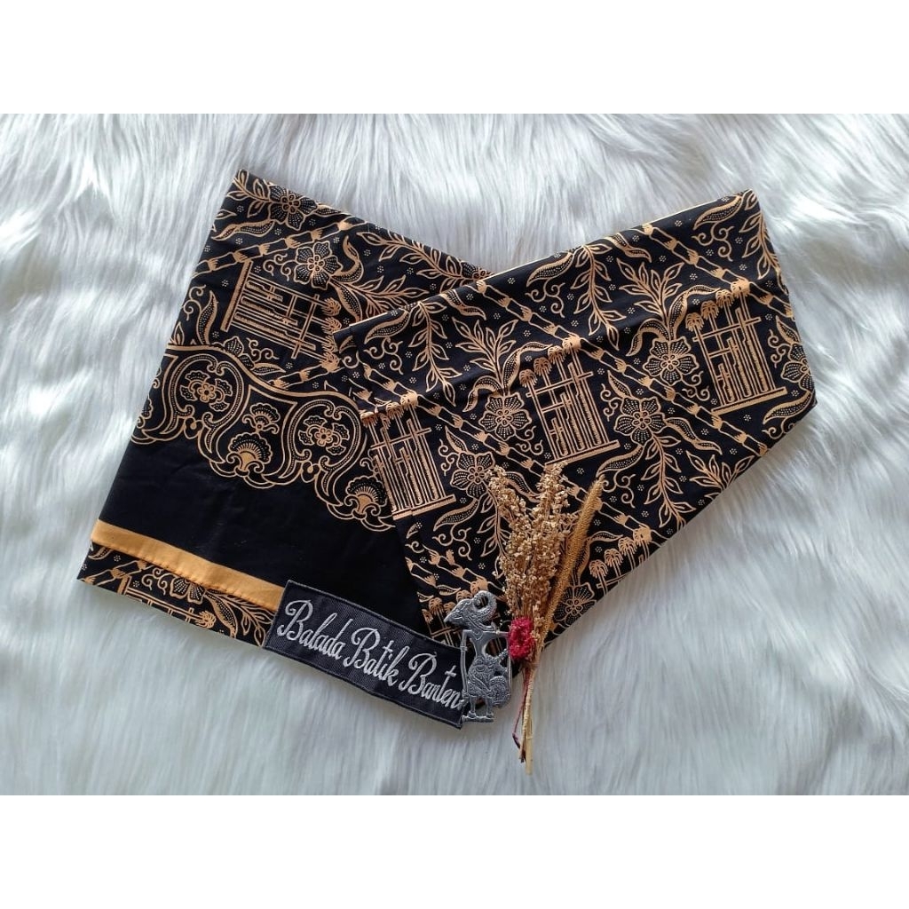 Kain Batik Baduy Motif Angklung Gerabah kopi