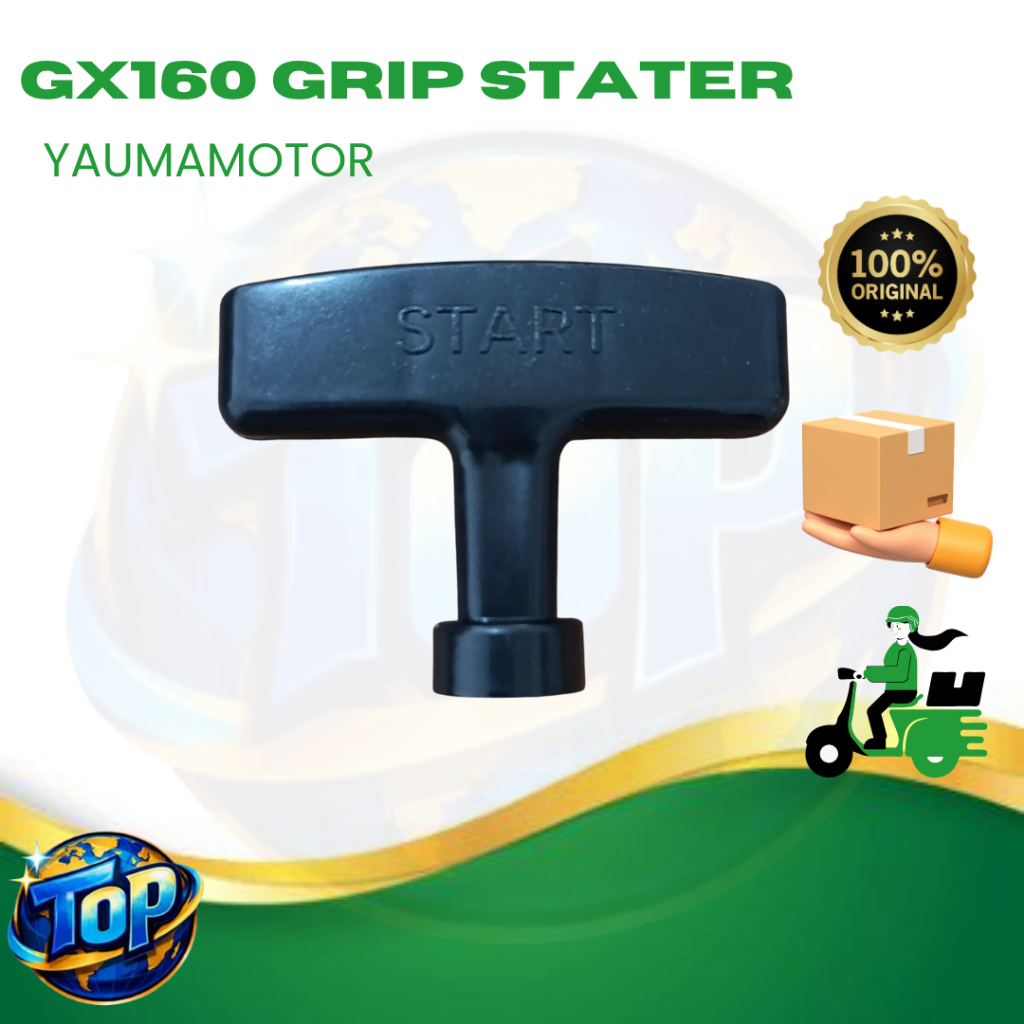 Grip Starter GX160 GX200 / Gagang Tarikan Recoil Starter Mesin Penggerak Genset Pompa Air Yaumamotor