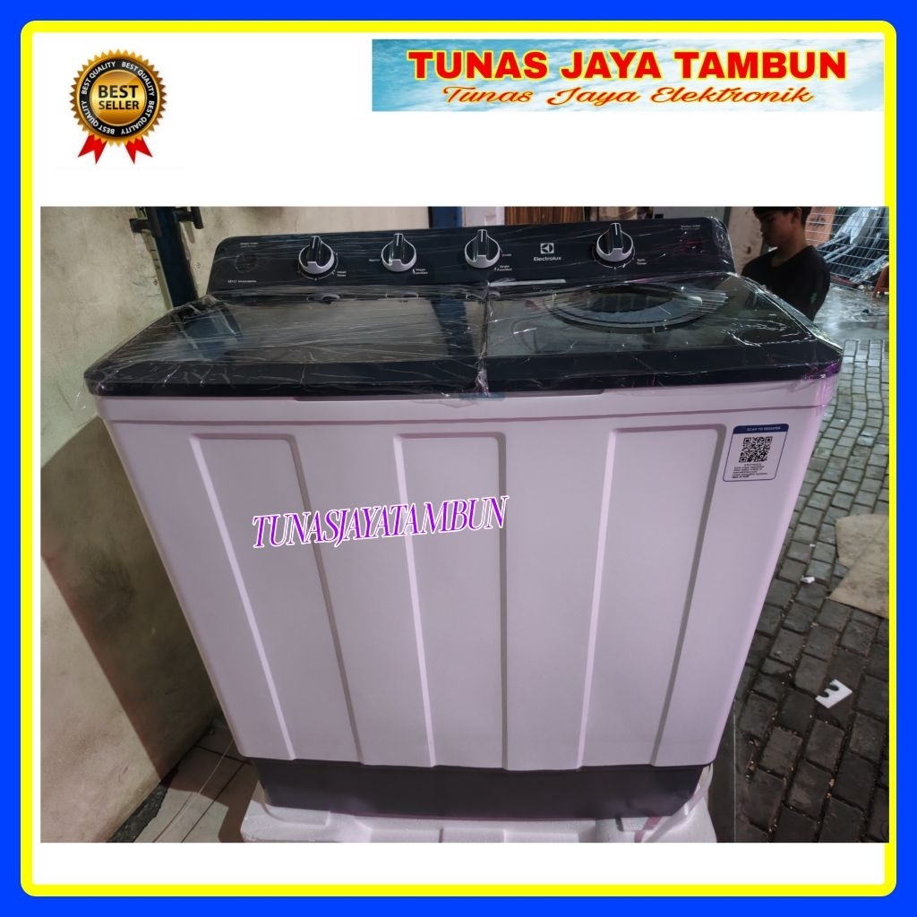 MESIN CUCI ELECTROLUX EWS 12386 WA / MESIN CUCI ELECTROLUX 2 TABUNG 12KG / ELECTROLUX EWS12386WA