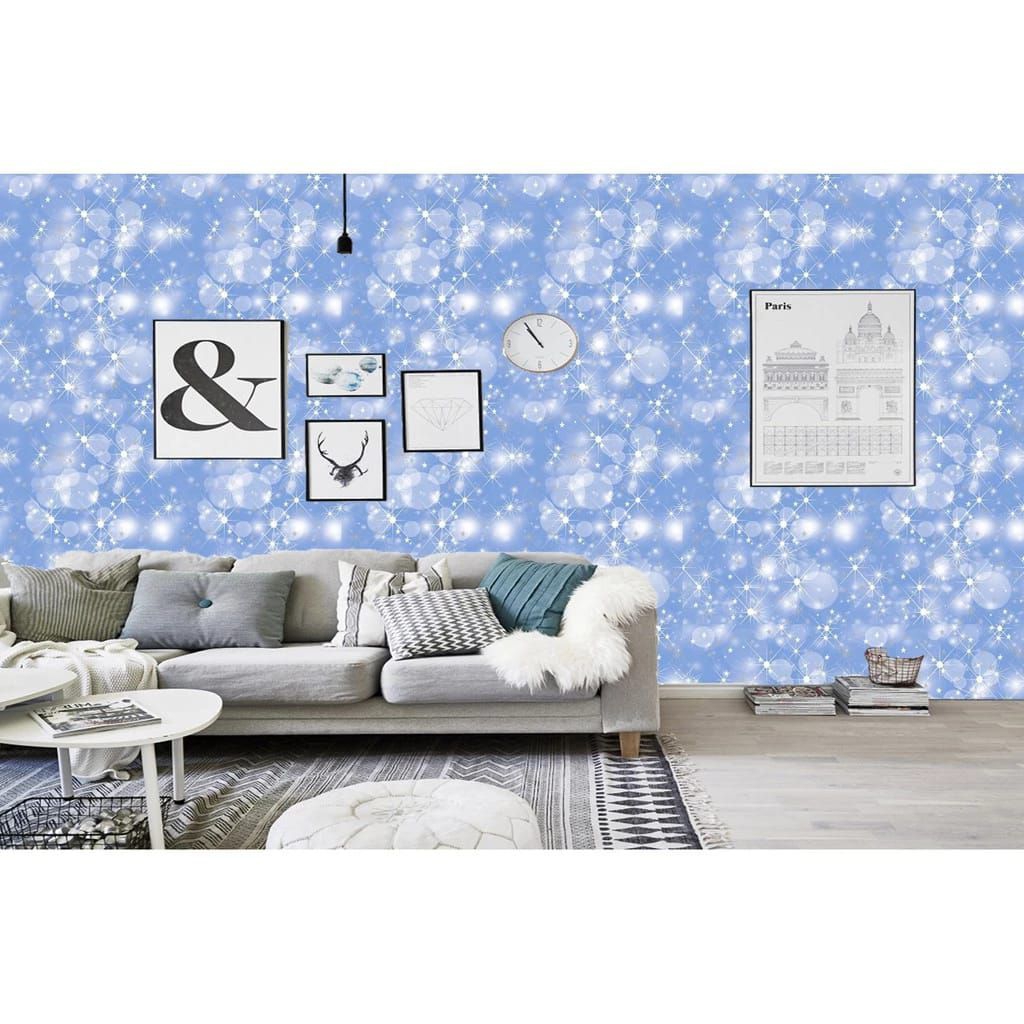 Wallpaper Dinding Kamar Anak Wallpaper Dinding Karakter Anak Wallpaper Dinding Motif Bintang