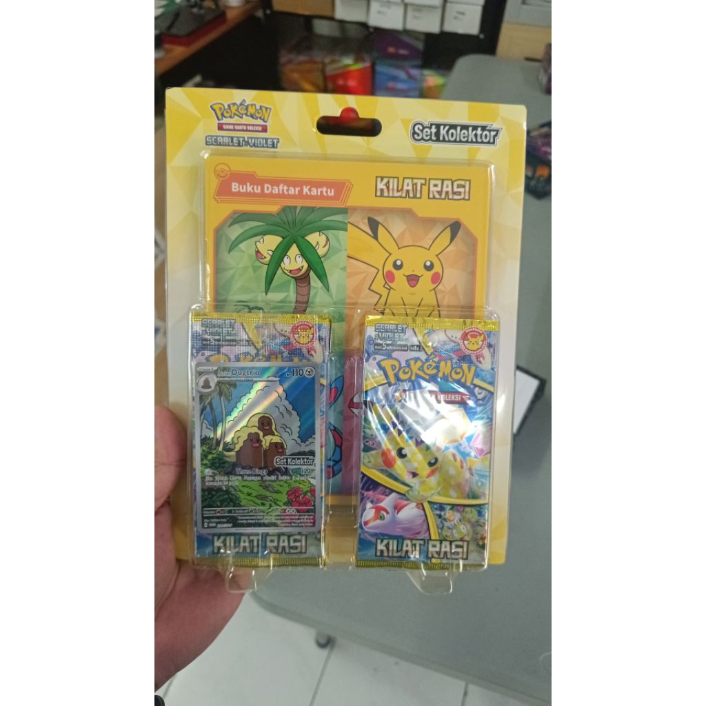 Pokemon TCG Indo Kilat Rasi Set Kolektor