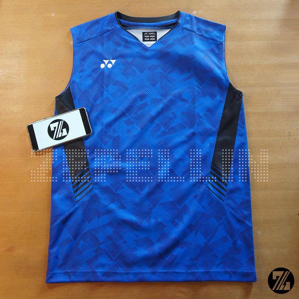 BAJU JERSEY BADMINTON YONEX 10658 SLEEVELESS GAME SHIRT ORIGINAL MADE IN JAPAN