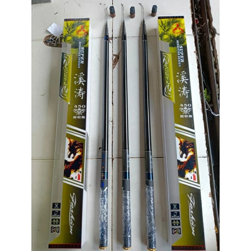TEGEK THREEFISH XI TAO, ZHEN YUE, XI JIANG 360,450,540 TERBARU / TERMURAH