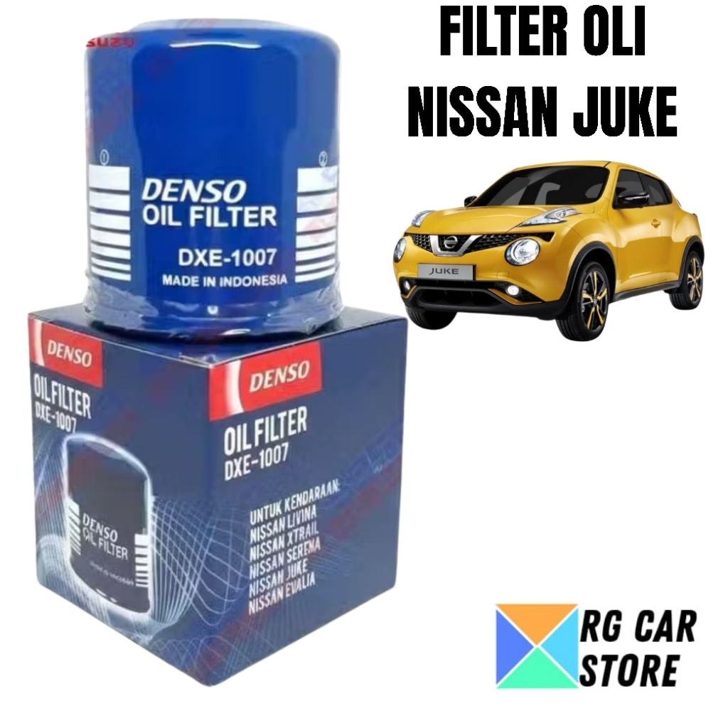 Filter Oli Nissan Juke 2011-2020 Original Denso DXE-1007 PnP Nissan Juke