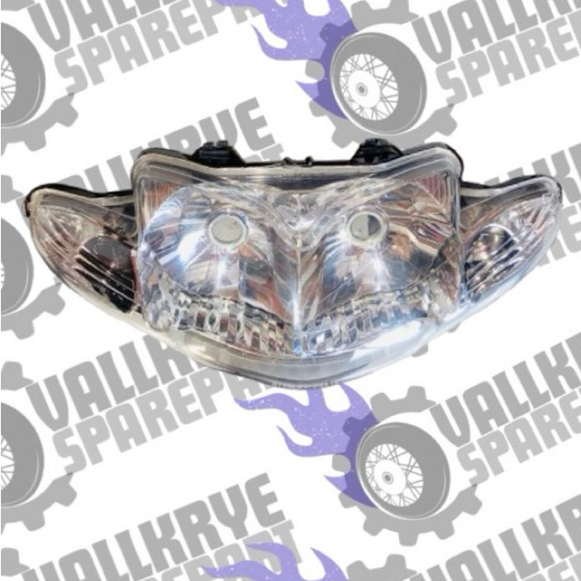 Vallkrye Sparepart - LAMPU DEPAN REFLEKTOR SUZUKI SHOGUN 125 R 2004 2005 2006