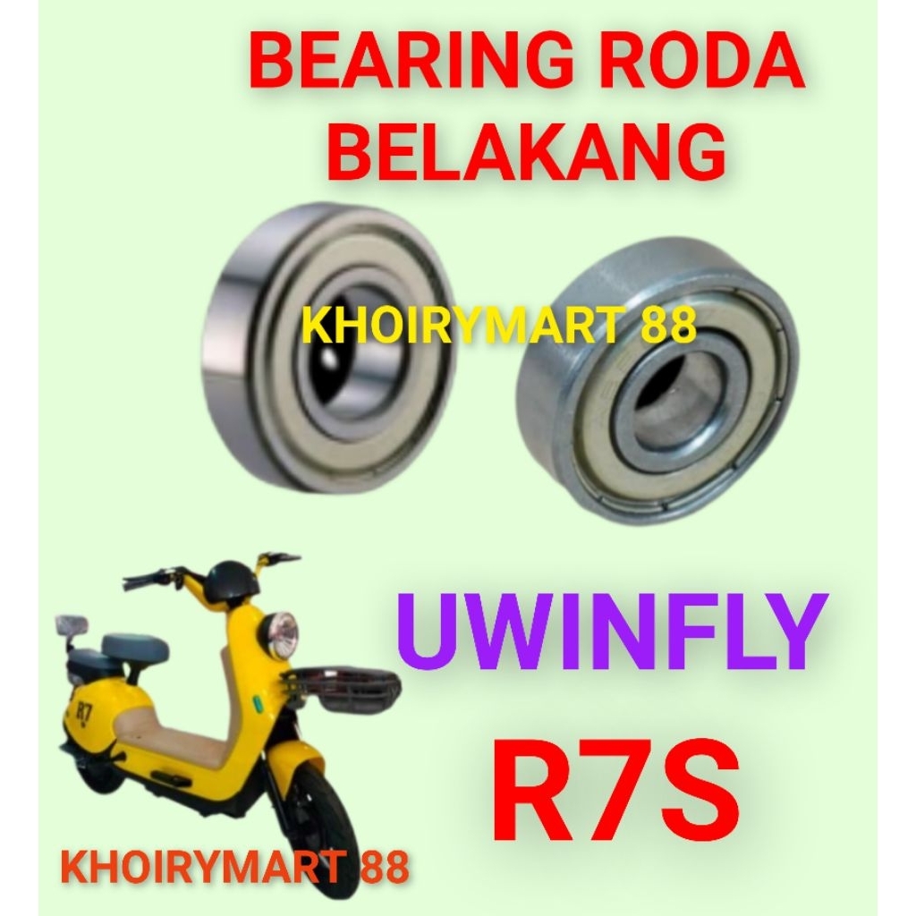 bearing roda belakang uwinfly r7s laker klahar roda dinamo belakang uwinfly r7s