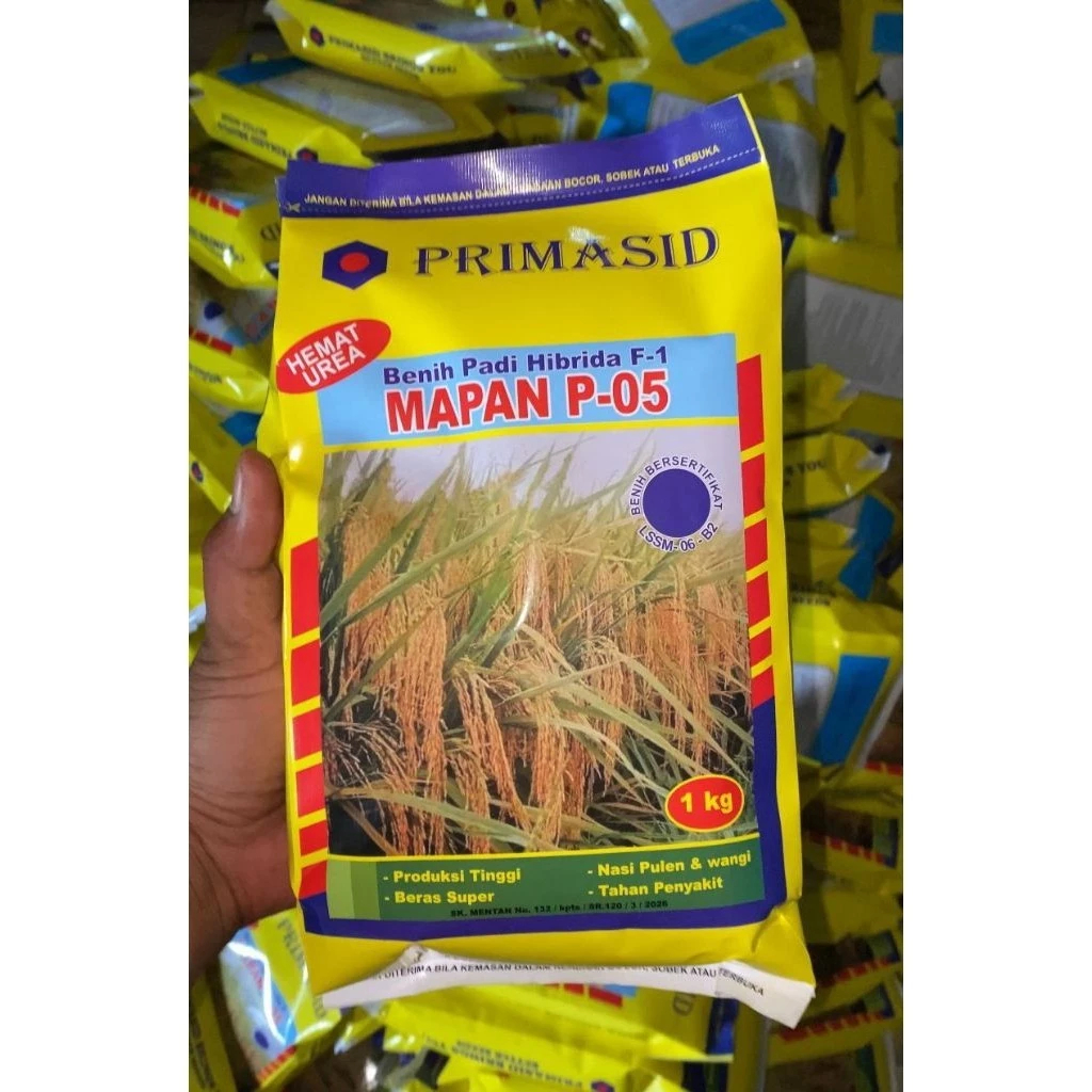 Harga Spesial Benih Padi Mapan P-05 1kg Exp 07 05 08 2027