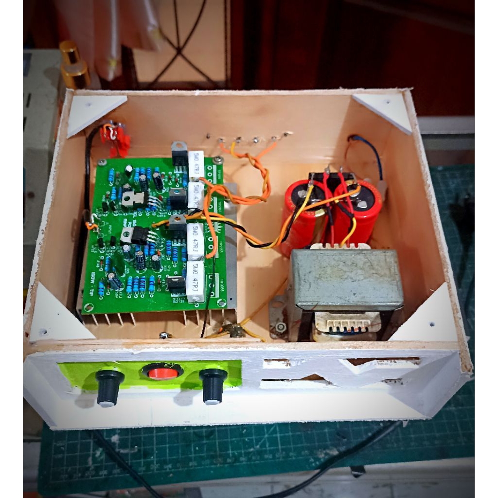 Power Amplifier OCL 150 Watt rakitan