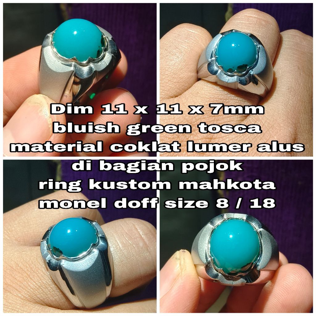 Bacan doko majiko bluish green