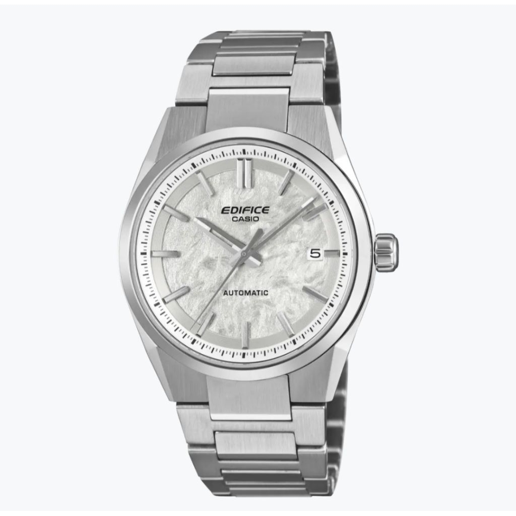Jam Tangan Pria Casio Edifice EFK-110D-7A Mechanical Gray Dial Solid stainless Automatic Original Ga
