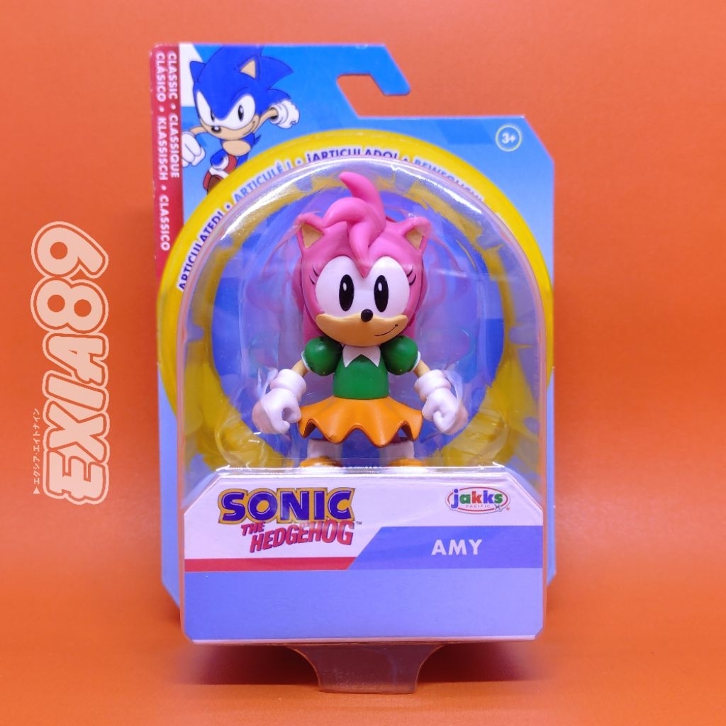 Sonic The Hedgehog Classic 2,5-Inch Action Figure Amy
