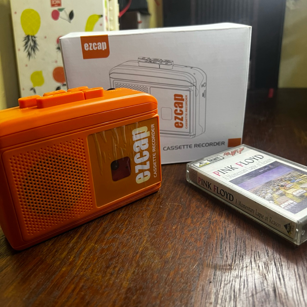Walkman Ezcap New Segel, Charger Type C Kaset Recorder