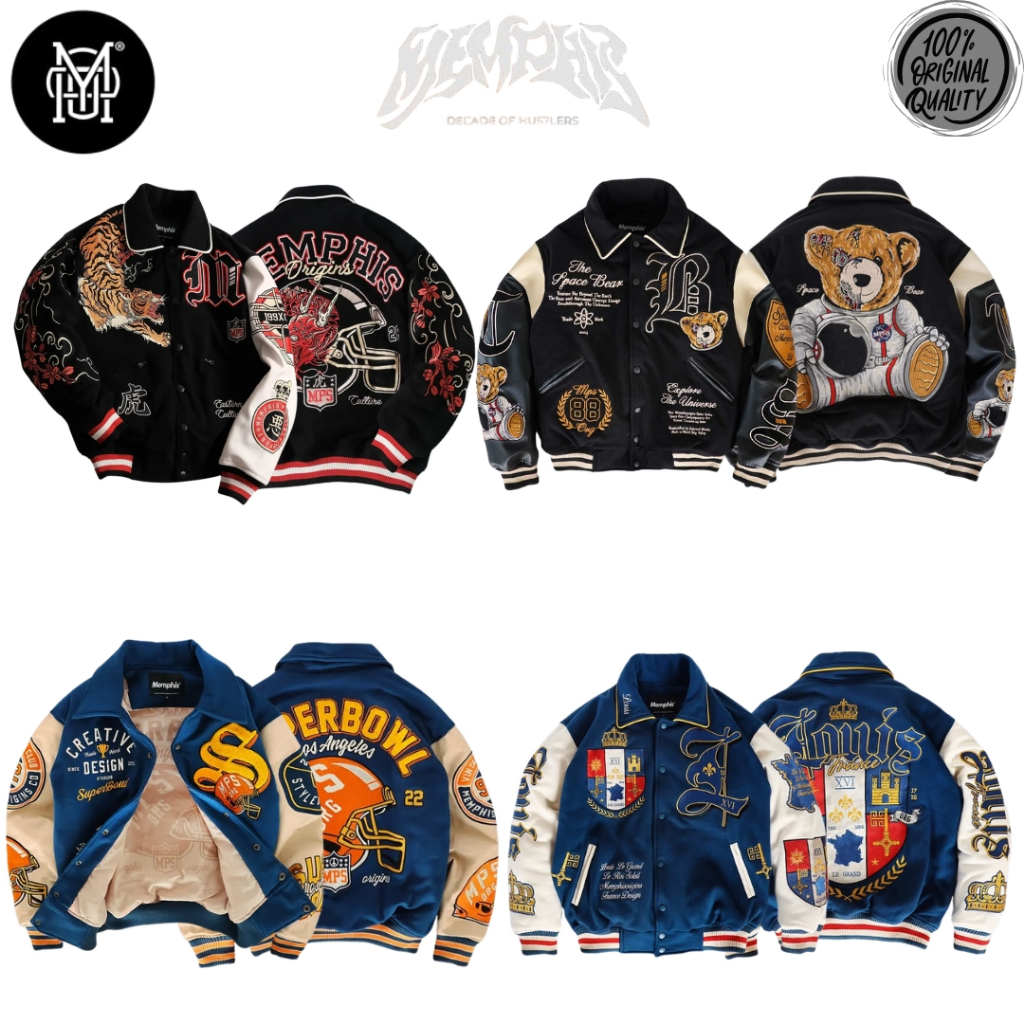 VARSITY MEMPHISORIGINS - EASTERN  - LOUIS - SPACEBEAR - SUPERBOWL - BORDEAUX [limited edition]