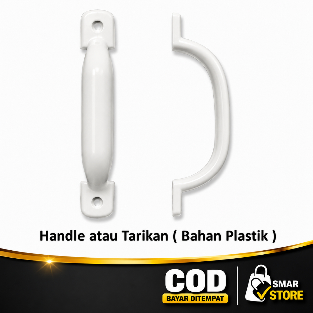 Tarikan laci / handle laci plastik / Jendela / Etalase / Pintu Lemari / Meja belajar anak murah