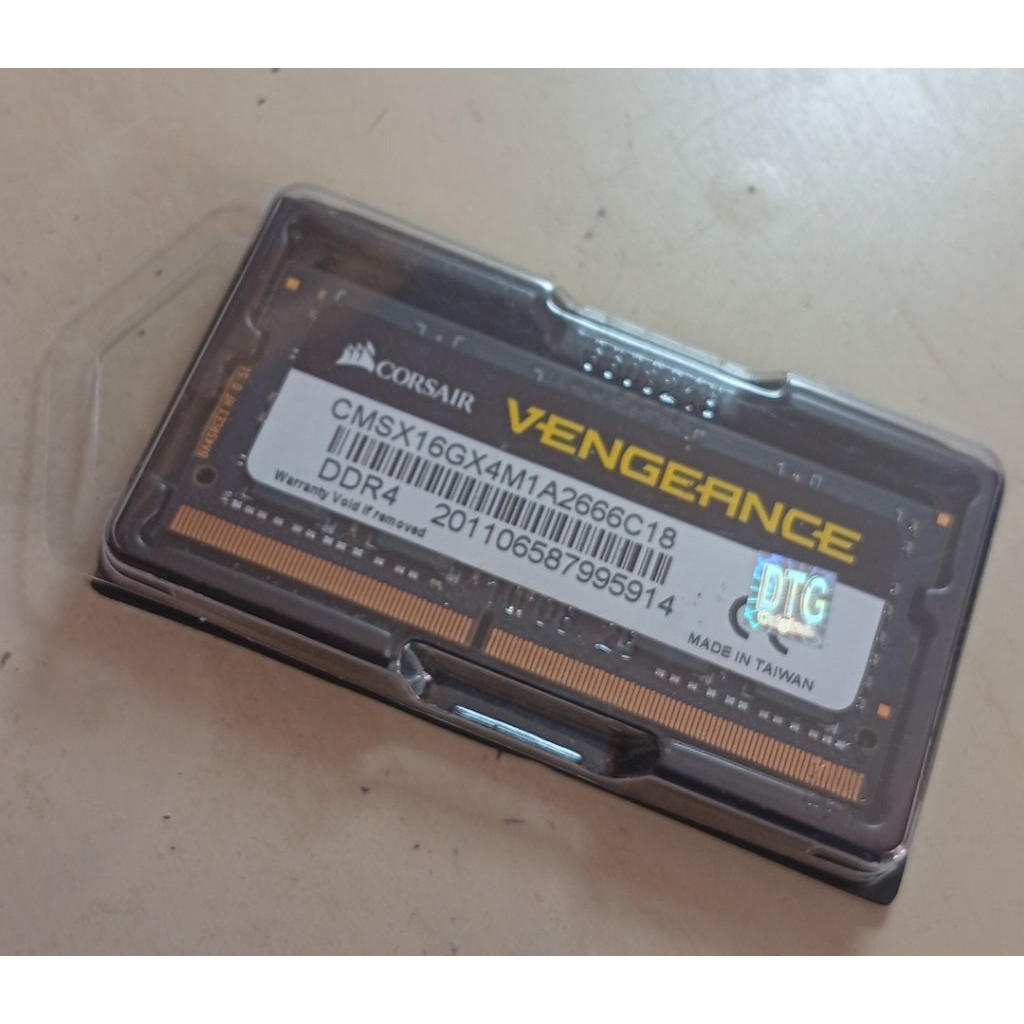 Corsair Sodimm DDR4 Vengeance 16GB 2666C18
