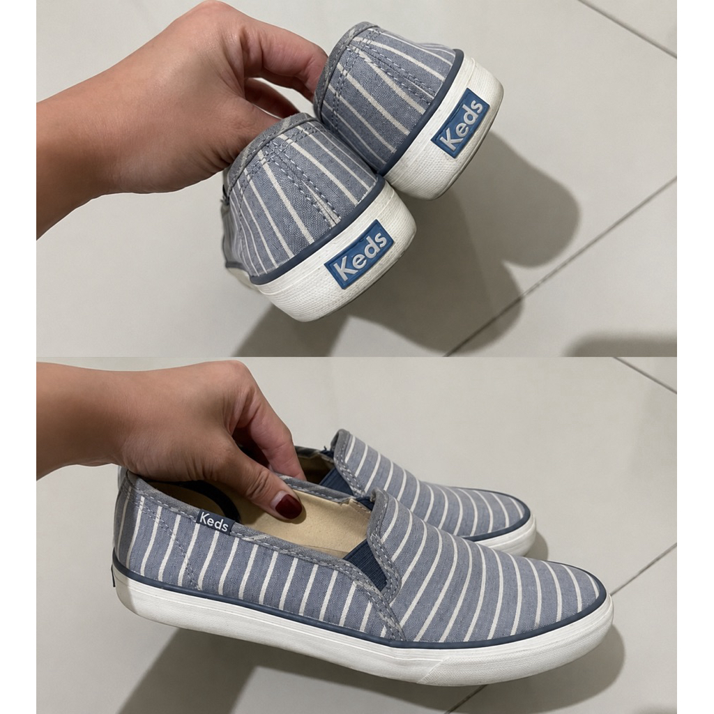 Sepatu Keds / Shoes Keds Biru Putih