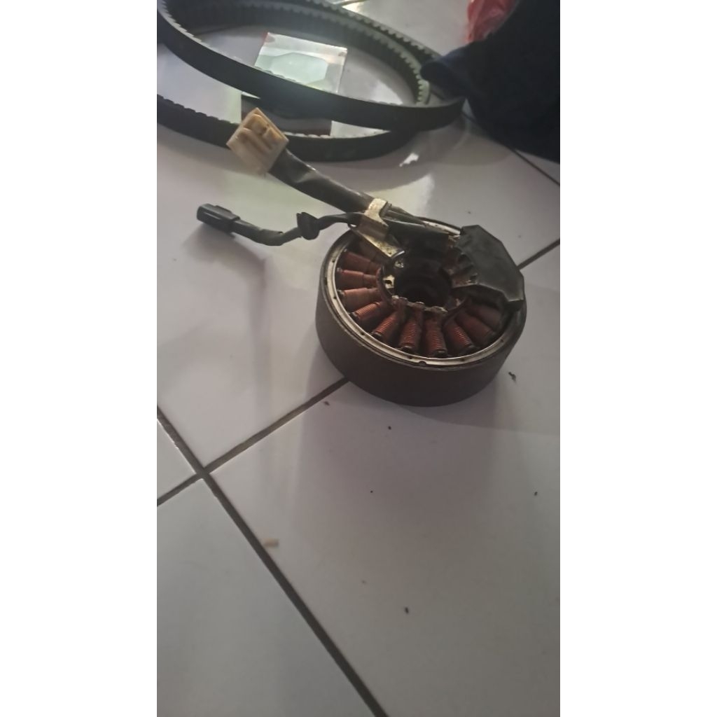 Spul Aerox/Lexi Original  - Kondisi Normal, Original, Cocok untuk Motor Honda