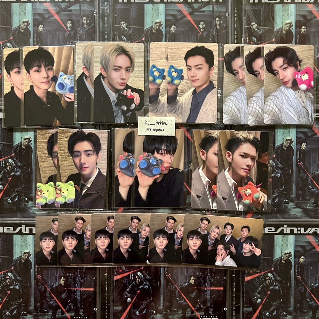 Album Enhypen The Sin Vanish Jewel weverse Japan Fugitives Weverse Ver Jungwon Heeseung Jay Jake Sun
