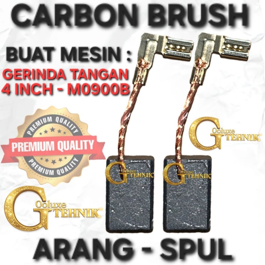 CARBON BRUSH M0900B ARANG SPUL UNTUK MESIN GERINDA TANGAN 4inch M0900 B M 0900B M 0900 B