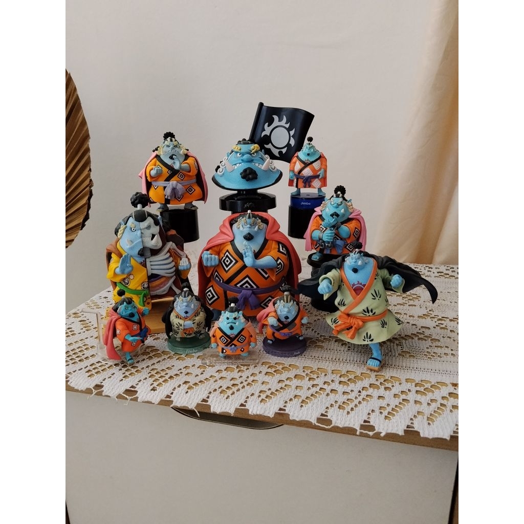 Jinbei Fc mbh Gdc Codam Gachapon onepi ikuji panson Mighty jack one piece original rare