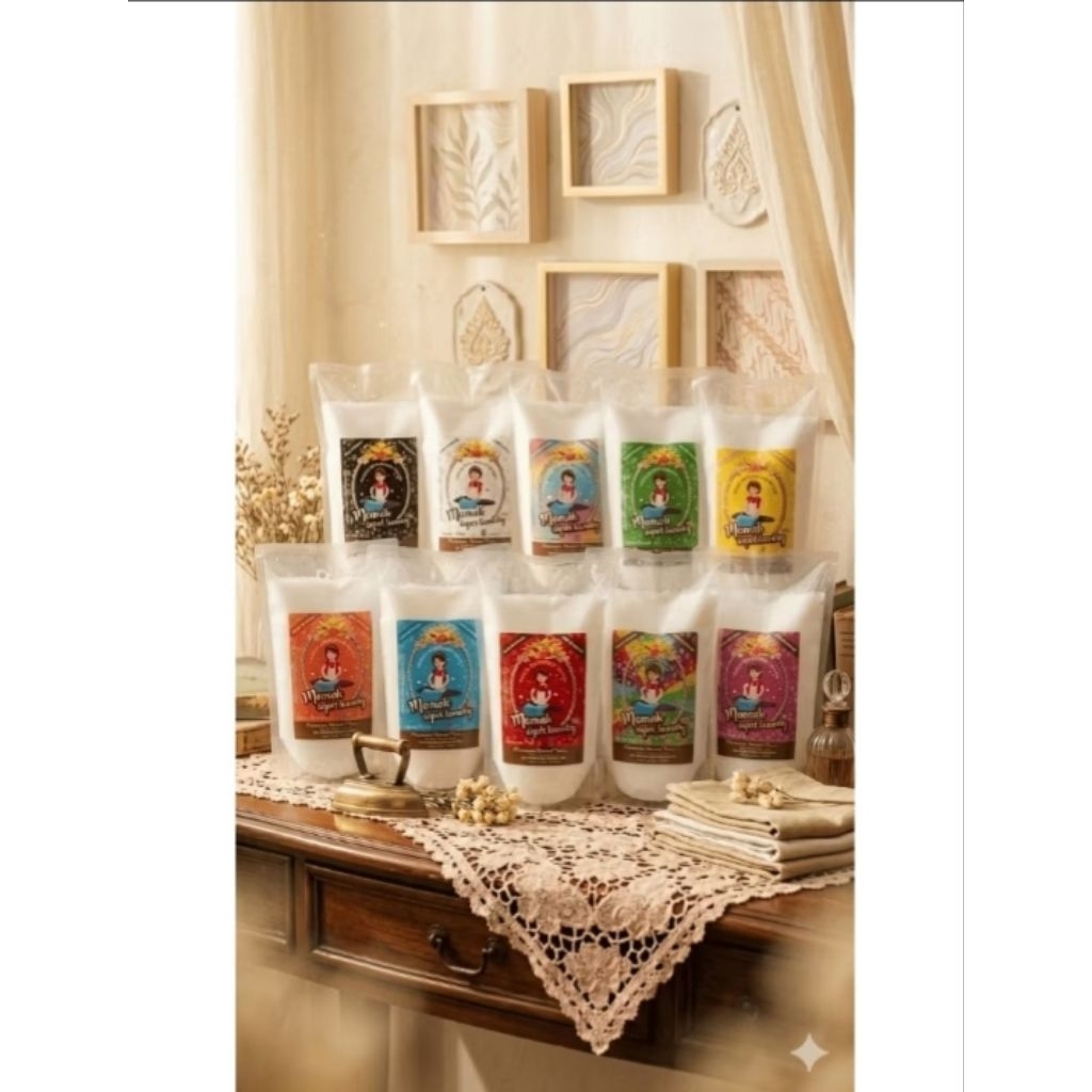 PEWANGI SETRIKA MAMAH SUPER LAUNDRY REFILL/POUCH PEWANGI LAUNDRY PARFUM LAUNDRY