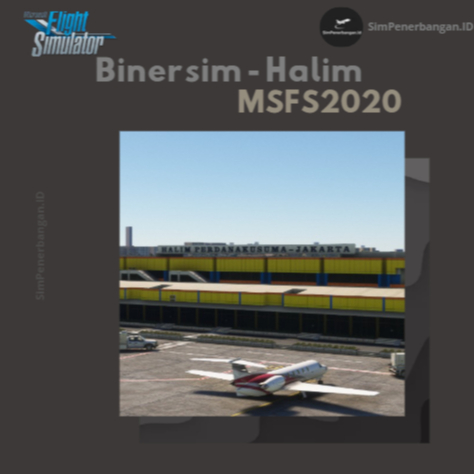 Microsoft Flight Simulator MSFS 2020 Addon - Binersim Halim Perdanakusuma International Airport