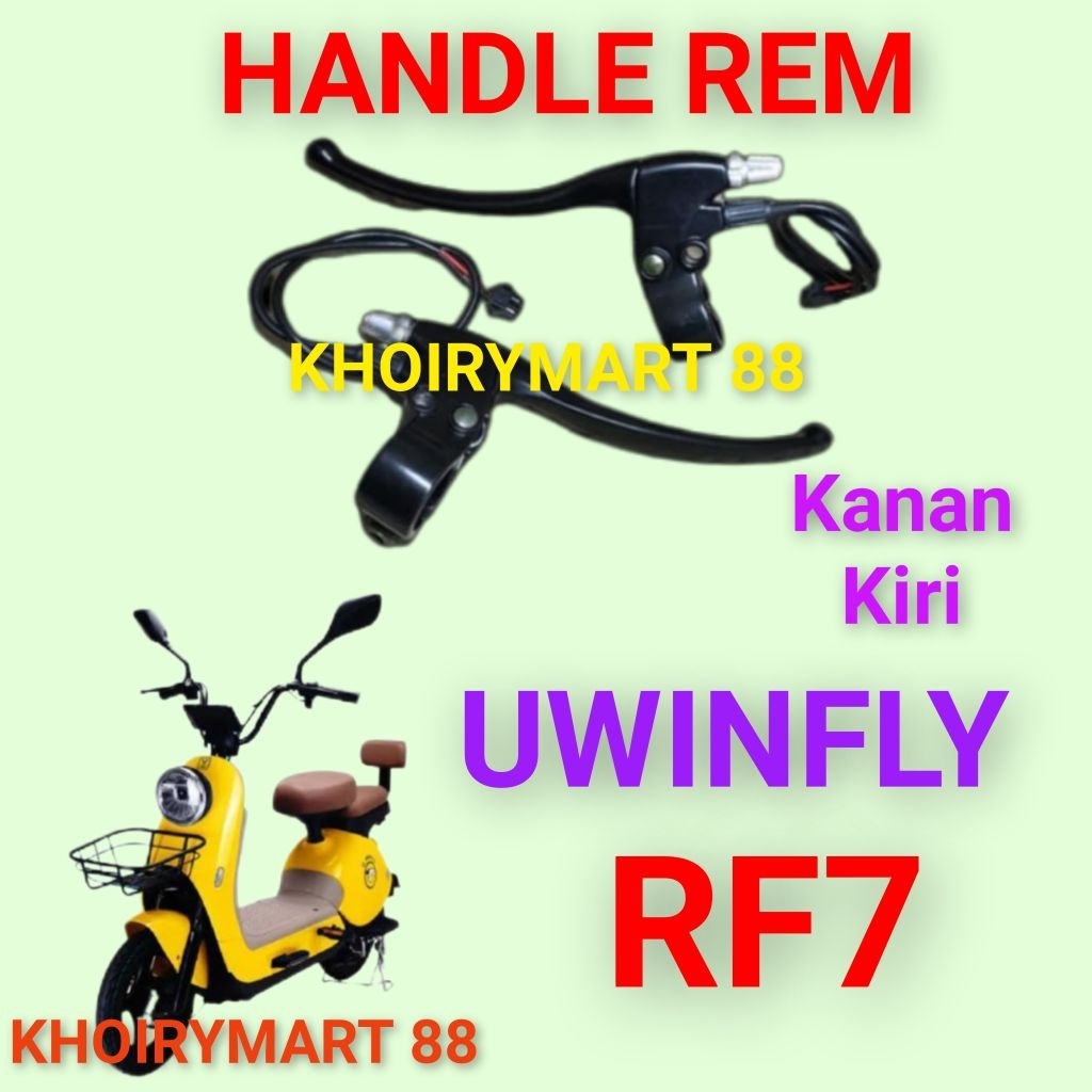 handle rem uwinfly rf7 handle rem sepeda listrik uwinfly rf7
