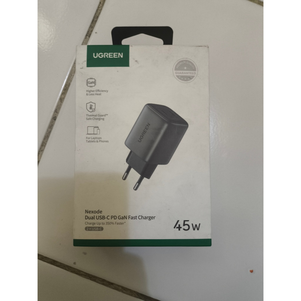 UGREEN ADAPTOR CHARGER NEXODE 45W