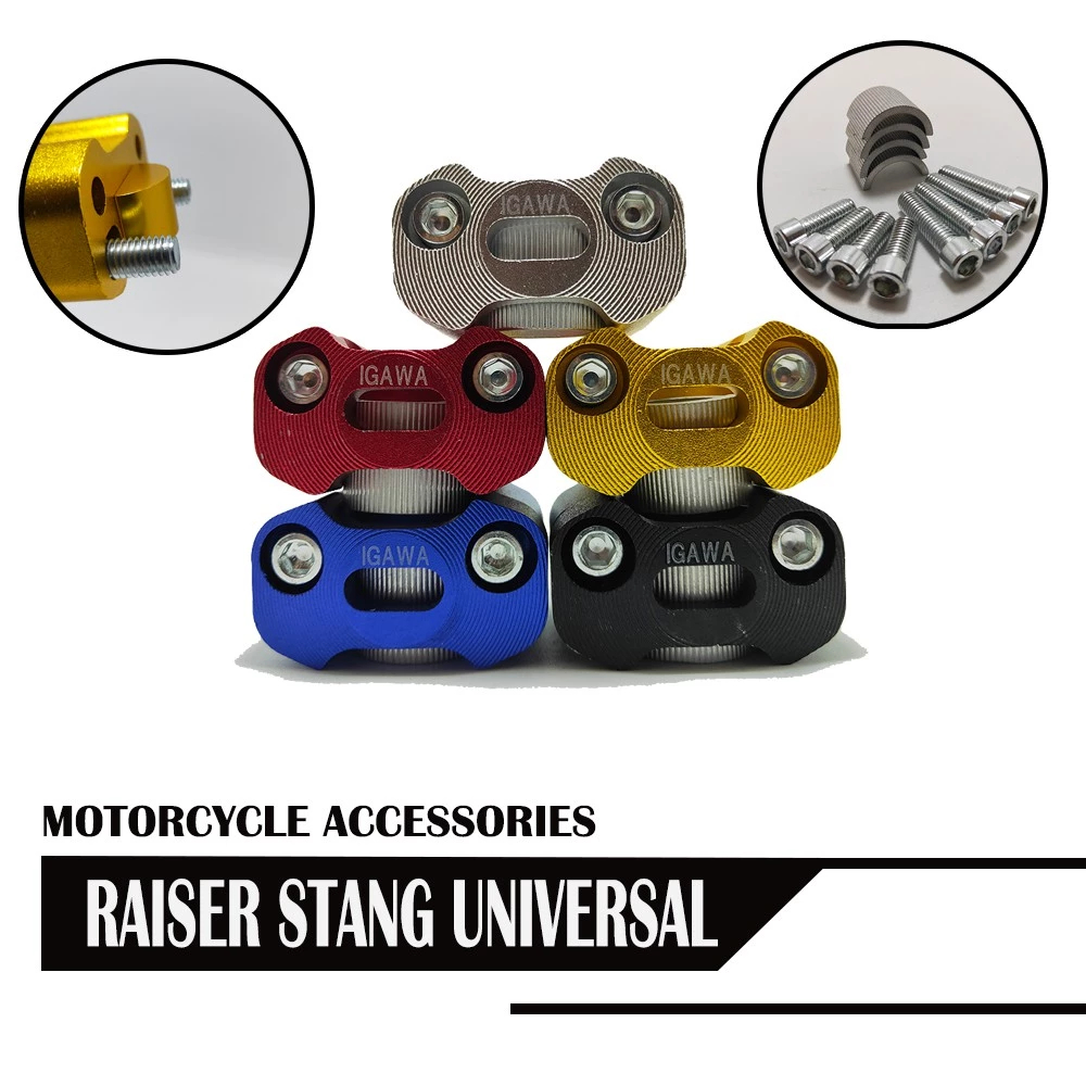 Raiser stang / Peninggi Stang Motor Rx king vixion cb150 xabre pcx universal