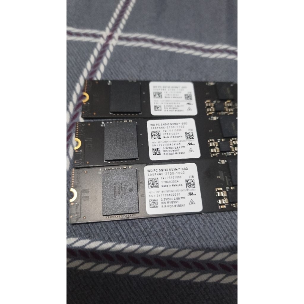 SSD NVME | WD SN740 2TB Gen 4.0 x4 | up to 5150MB/s | Second Copotan