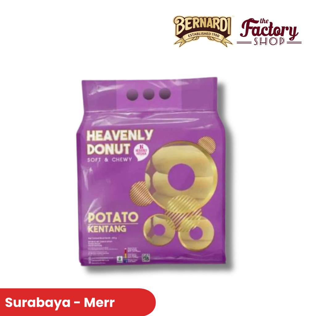 HEAVENLY DONAT KENTANG BESAR 10BJ (SURABAYA)