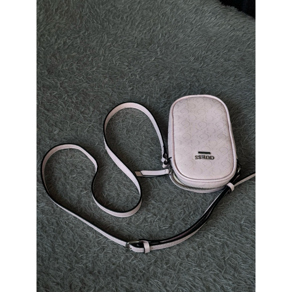 [GUESS] Kalie Mini Phone Sling Bag Pink