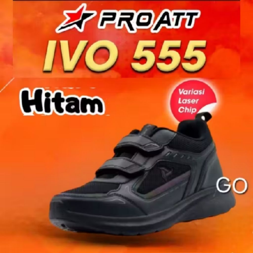 Sepatu Sekolah Anak Laki-laki & Perempuan Nike Hitam Polos, Nyaman Dipakai Sehari-hari