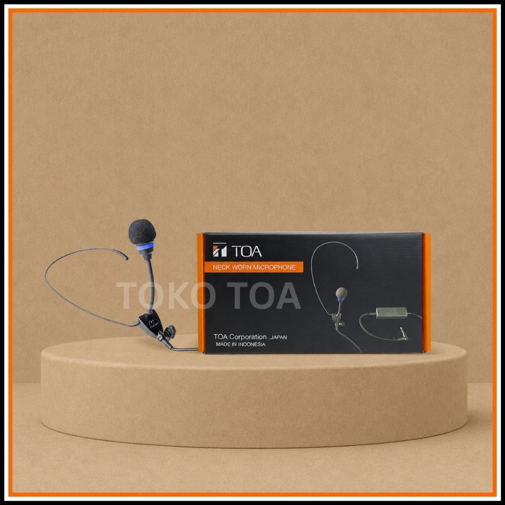 NECK WORM MICROPHONE TOA MIC LEHER ZM-362 ZM 362 MIKROFON IMAM MASJID