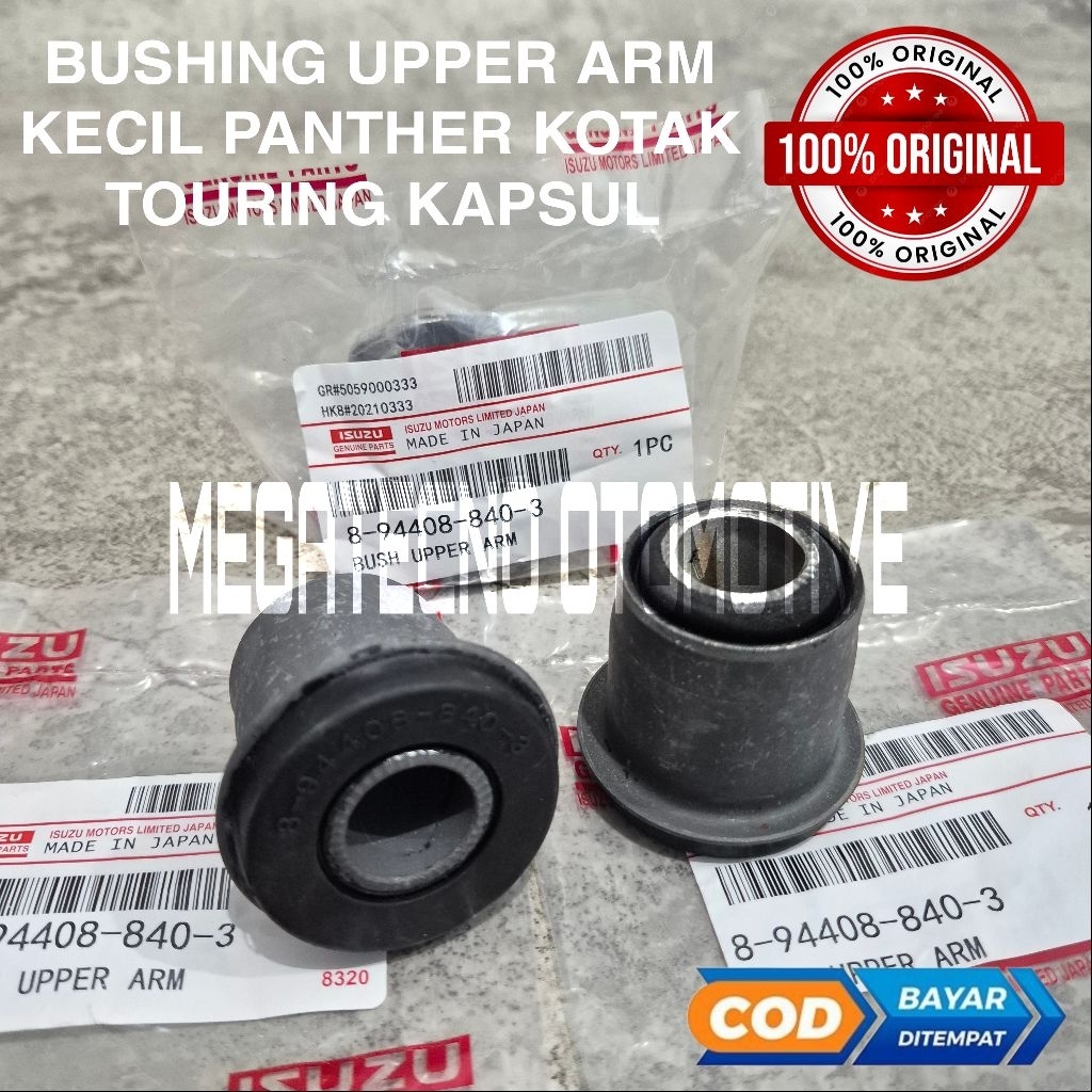 BUSHING UPPER ARM BUSHING SAYAP ATAS PANTHER KOTAK TOURING KAPSUL ISUZU MADE IN JAPAN ORIGINAL