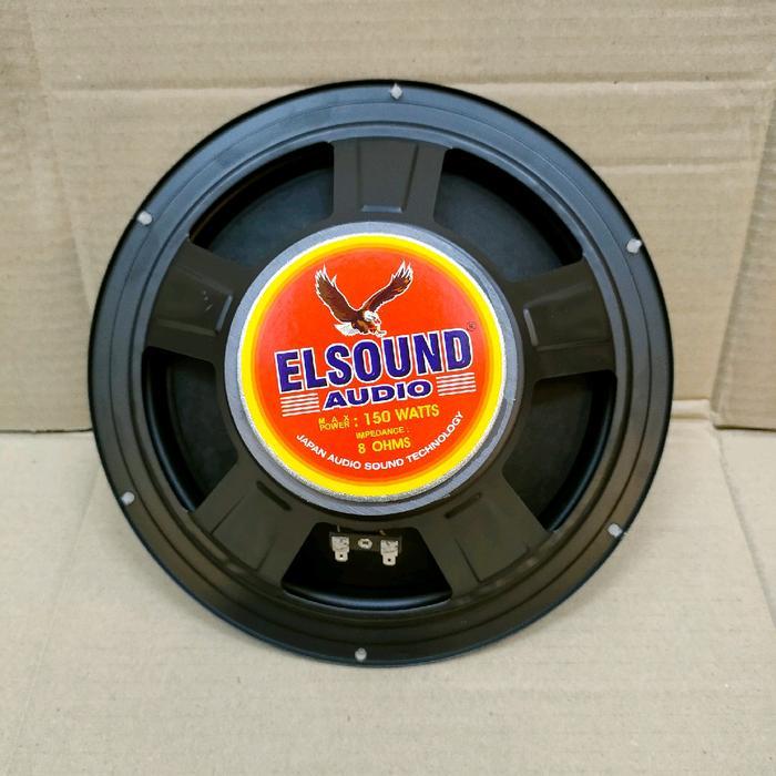 SPEAKER WOOFER 10 inch ELSOUND 10in 10inch BASS ORIGINAL ( BAYAR DI TEMPAT)