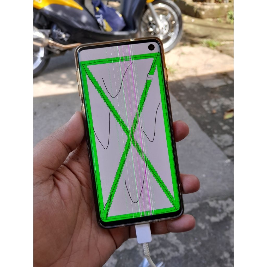 LCD copotan original samsung S10