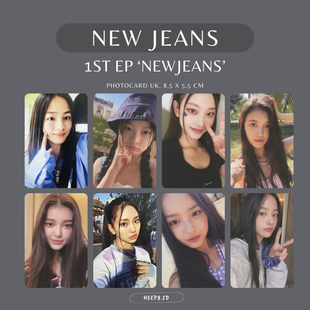 [NJ] UNOFFICIAL PHOTOCARD NEW JEANS 1ST EP NEW JEANS