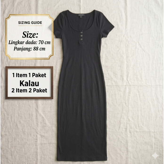 Cotton On Mini Dress ORI | Bodycon Dress Wanita Preloved