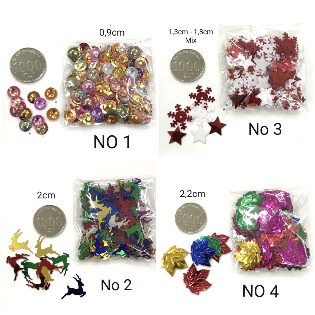 5 GRAM - BORCI | SPRINKLE | MANIK MANIK | SPRINKLE SLIME | PAYET BINTANG/BORCI PRAKARYA/SQUIN