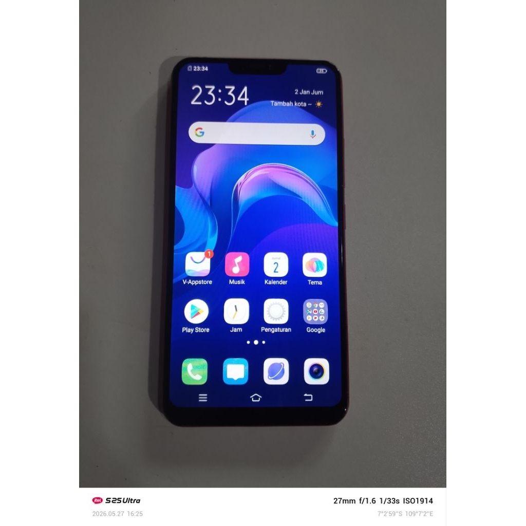 Hp Vivo V9 ram 4/64gb siap pakai