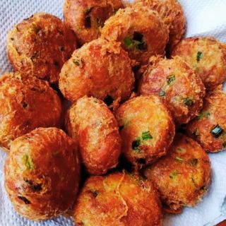 10pcs Perkedel Kentang Frozen Siap Goreng Tinggal Celup Telor Kocok Langsung Srenggg/ Perkedel Froze