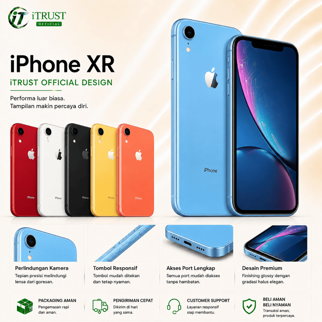 IP XR 64GB 128GB SECOND FULLSET ORIGINAL MULUS NORMAL NO MINUS BERGARANSI